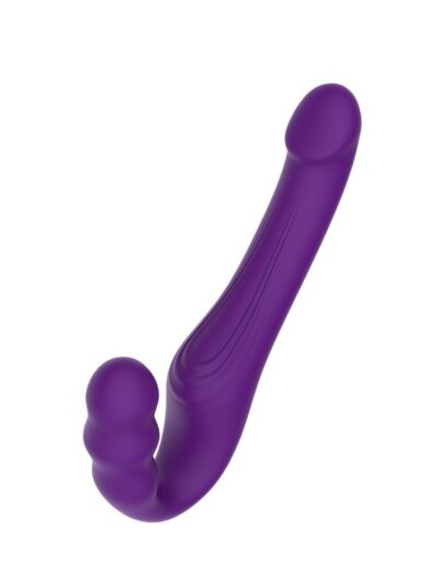 n12531 mina remote vibrating strapless strap on 2 3