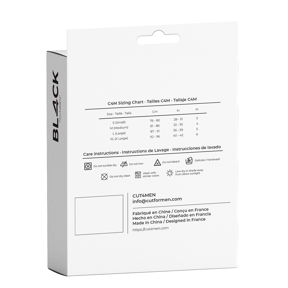 C4M Ergonomic Black Leatherette Jockstrap 4 C4M Ergonomic Black Leatherette Jockstrap - Image 4