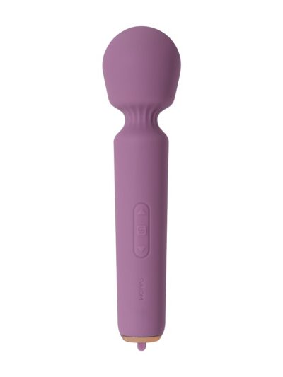 Svakom Mini Emma Neo Wand Vibrator, compact silicone wand massager in pink