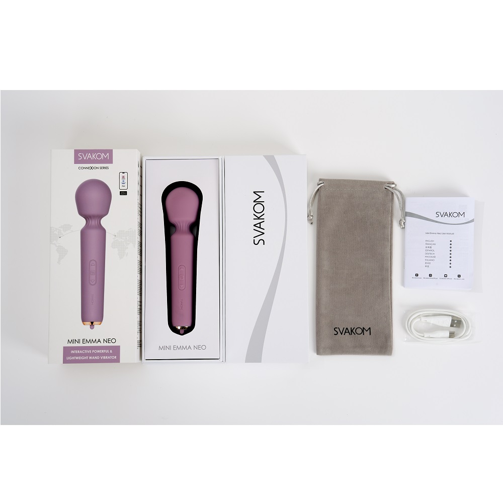 Svakom Mini Emma Neo Wand Vibrator 8 Svakom Mini Emma Neo Wand Vibrator - Image 8