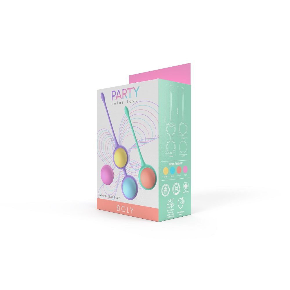 Party Color BOLY Kegel Training Beads 9 Party Color BOLY Kegel Training Beads - Image 9