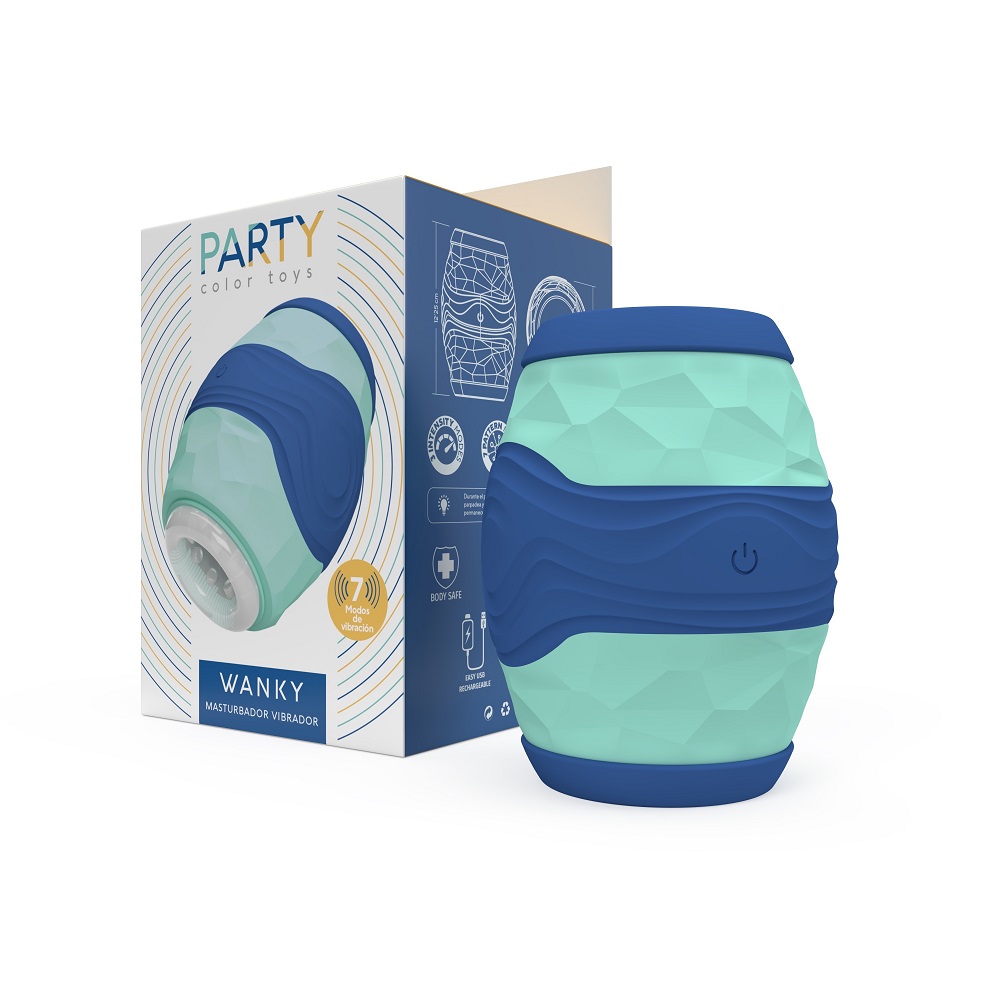 Party Color WANKY Male Masturbator 8 Party Color WANKY Male Masturbator - Image 8