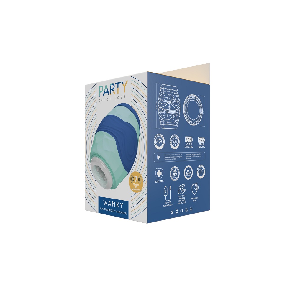 Party Color WANKY Male Masturbator 9 Party Color WANKY Male Masturbator - Image 9