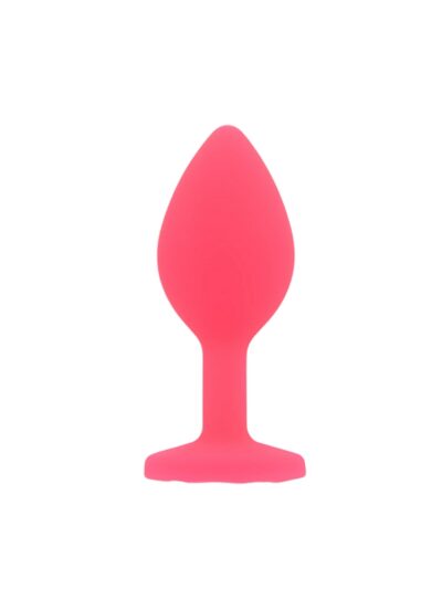 Toosh Pink Silicone Butt Plug Small