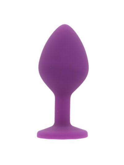 Toosh Purple Silicone Butt Plug Medium