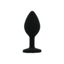 Toosh Black Silicone Butt Plug Small