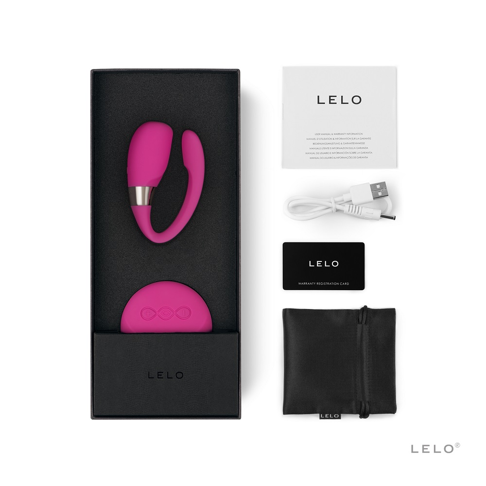 LELO Tiani 3 Couples Massager Cerise 3 LELO Tiani 3 Couples Massager Cerise - Image 3