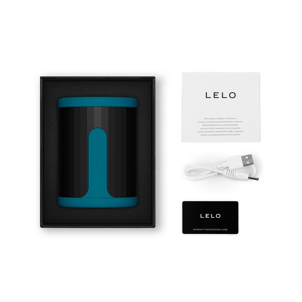 LELO F2 Stamina Trainer and Stroker Blue 3 LELO F2 Stamina Trainer and Stroker Blue - Image 3