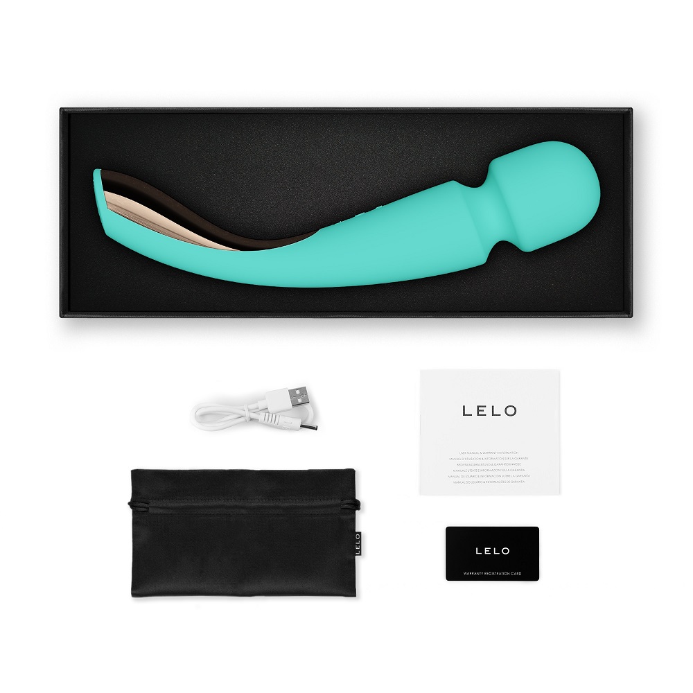 LELO Smart Wand 2 Large Aqua 3 LELO Smart Wand 2 Large Aqua - Image 3