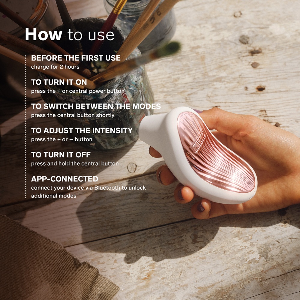 LELO Sona 3 Clitoral Massager Cream 8 LELO Sona 3 Clitoral Massager Cream - Image 8