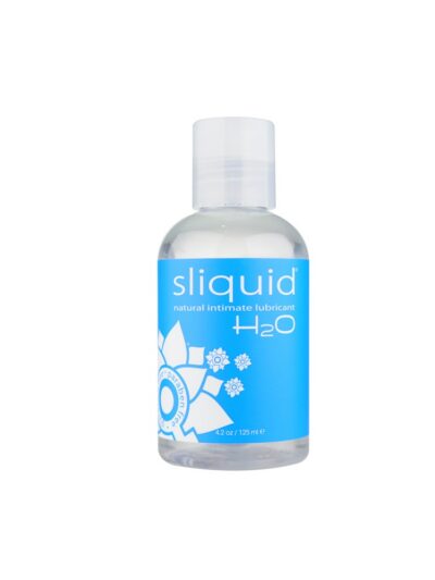 Sliquid Naturals H20 Waterbased Lubricant-125ml