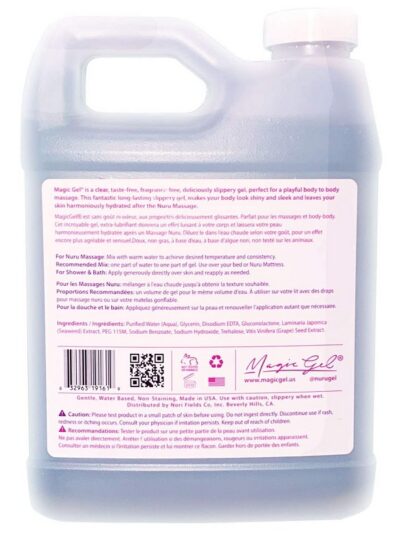 Mr Nori`s Magic Gel Authentic Nuru Massage Gel-33oz