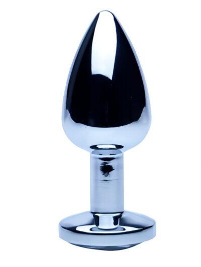 Precious Metals Silver Butt Plug-Small