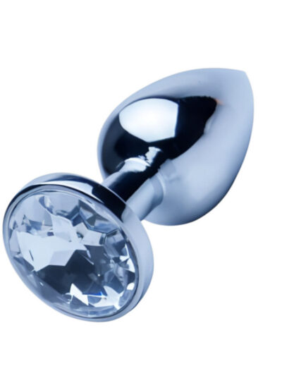 ns7100 precious metals silver anal plug small 5 2