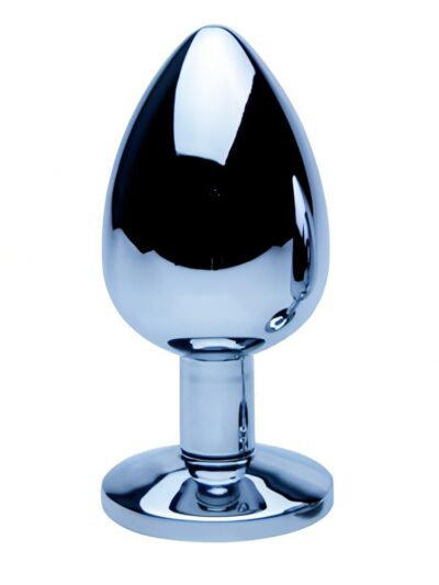 Precious Metals Silver Butt Plug-Large